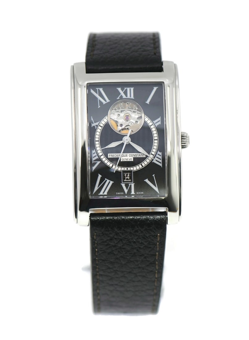 Frederique Constant Heartbeat Automatic Stainless Steel Watch FC315 with Box and Papers (1 of 6)