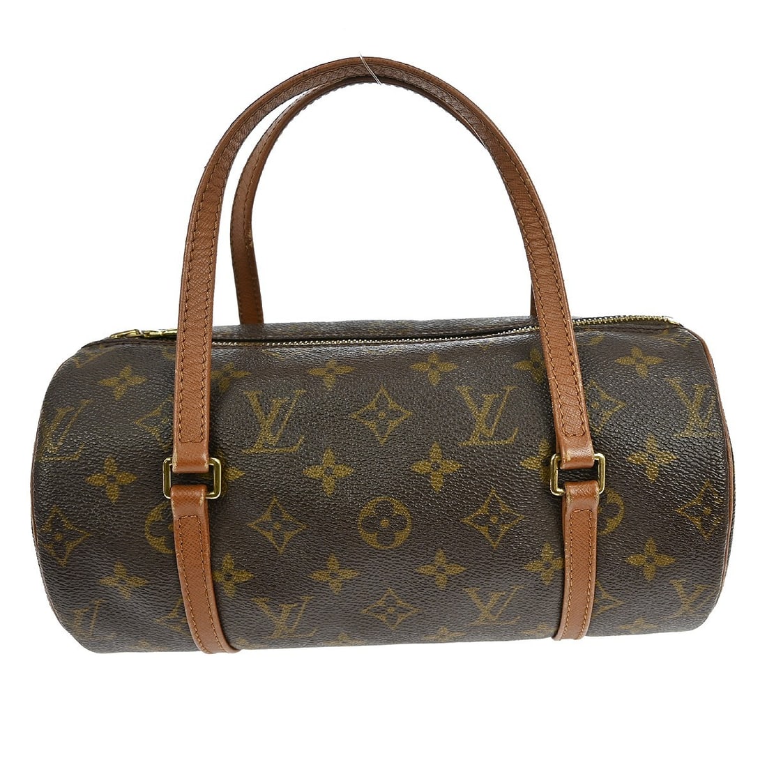 Louis Vuitton Papillon 26 Monogram Canvas Vintage Top Handle Bag: Louis Vuitton Papillon 26 Monogram Canvas Vintage Top Handle Bag This Louis Vuitton Papillon 26 handbag features the brand's iconic monogram canvas leather exterior with a classic brown color. It is a