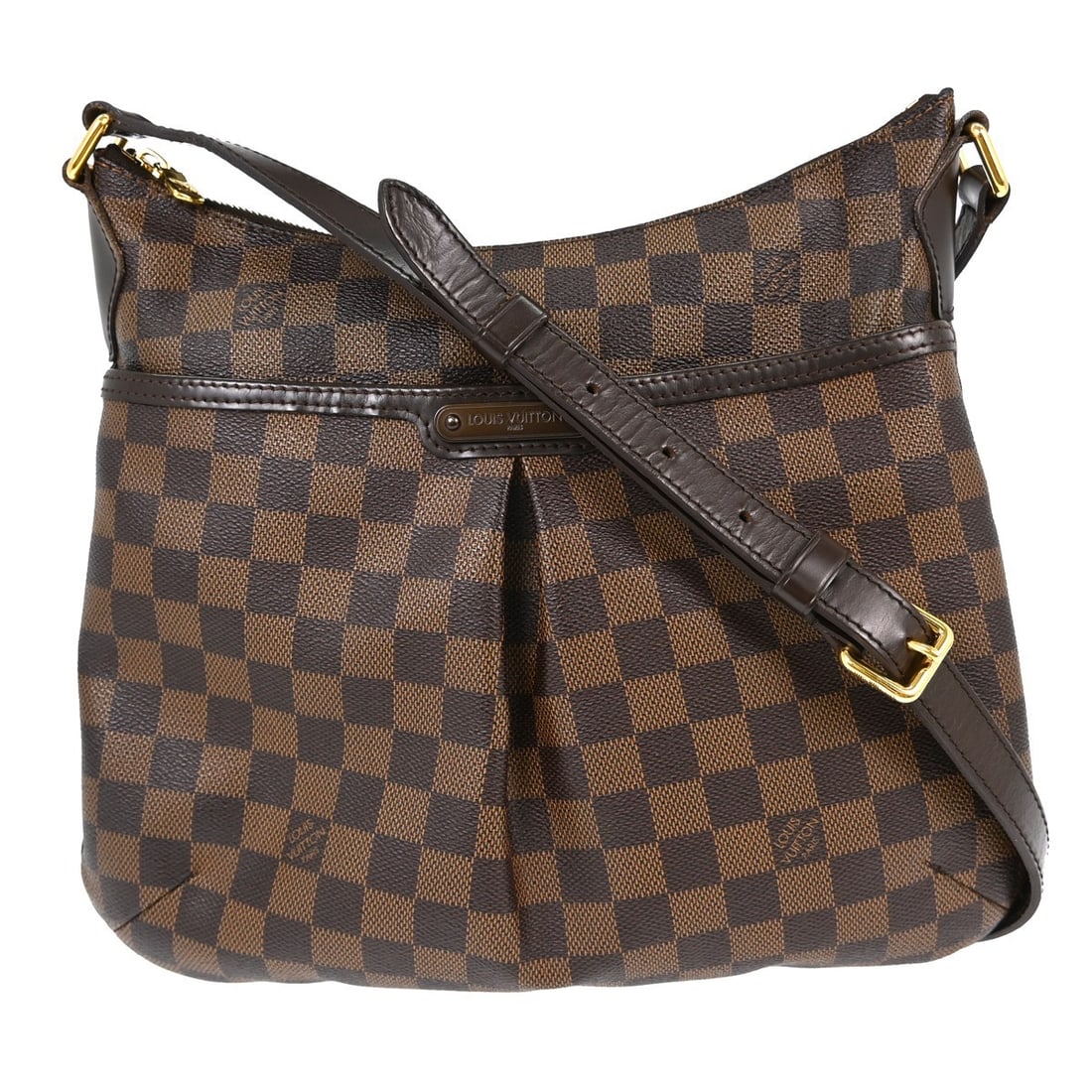 Louis Vuitton Bloomsbury PM Damier Canvas Brown Crossbody Bag N42251: Louis Vuitton Bloomsbury PM Damier Canvas Brown Crossbody Bag N42251 This Louis Vuitton Bloomsbury PM crossbody bag features the signature Damier canvas leather exterior in brown with a check pattern 