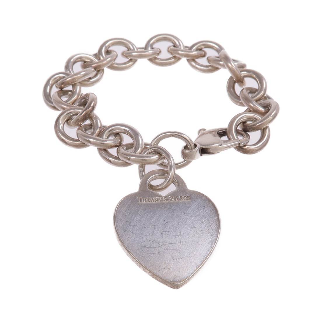 Sterling Silver 925 Bracelet from Tiffany & Co United States: Sterling Silver 925 Bracelet from Tiffany & Co United States This Tiffany & Co. bracelet is crafted from 925 sterling silver, featuring a classic design without any stones. The bracelet showcases a si