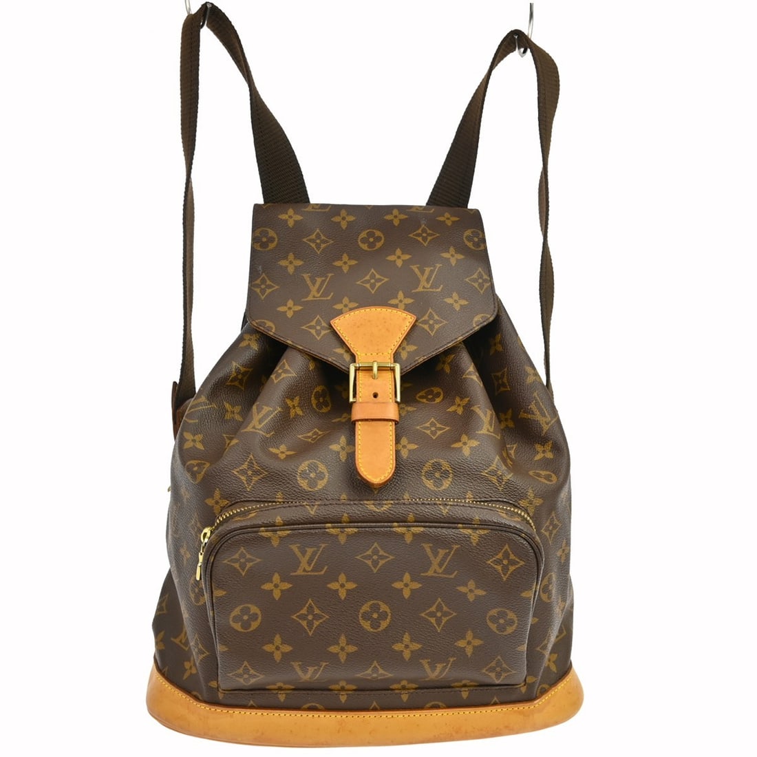 Louis Vuitton Montsouris GM Monogram Canvas Large Vintage Backpack: Louis Vuitton Montsouris GM Monogram Canvas Large Vintage Backpack This Louis Vuitton Montsouris GM backpack features the iconic Monogram canvas leather exterior with a buckle drawstring closure. The 