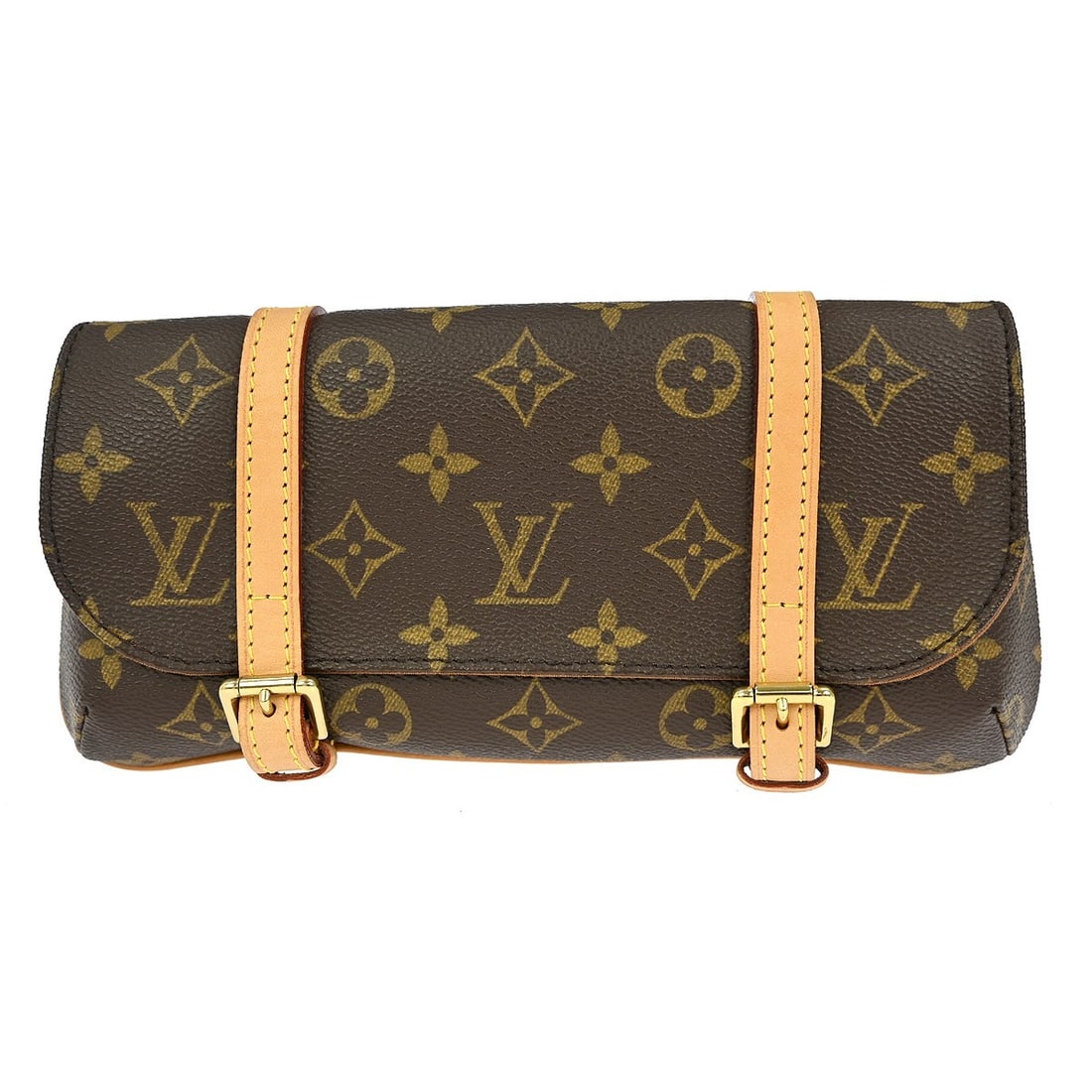Louis Vuitton Marelle Monogram Canvas Belt Bag: Louis Vuitton Marelle Monogram Canvas Belt Bag This Louis Vuitton Marelle belt bum bag features the iconic monogram canvas exterior and is designed in a medium size with a buckle closure. The bag incl