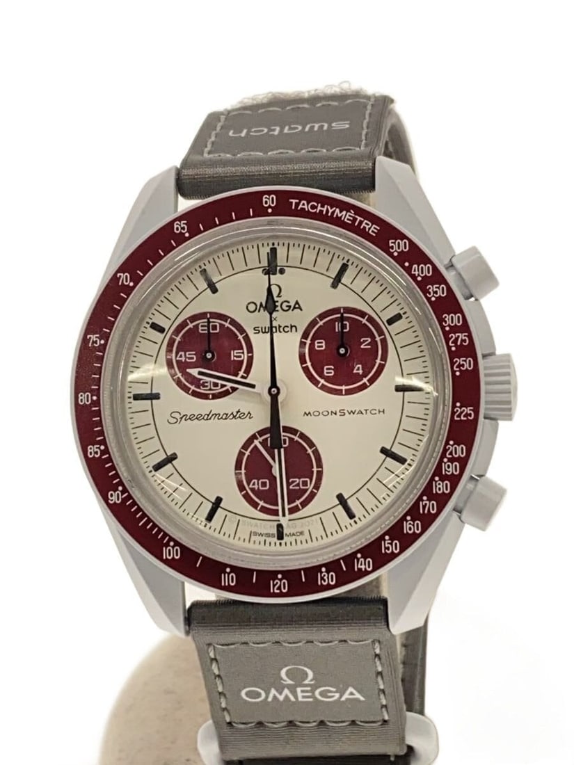 OMEGAxSWATCH Pluto Quartz Men s Wristwatch (1 of 5)