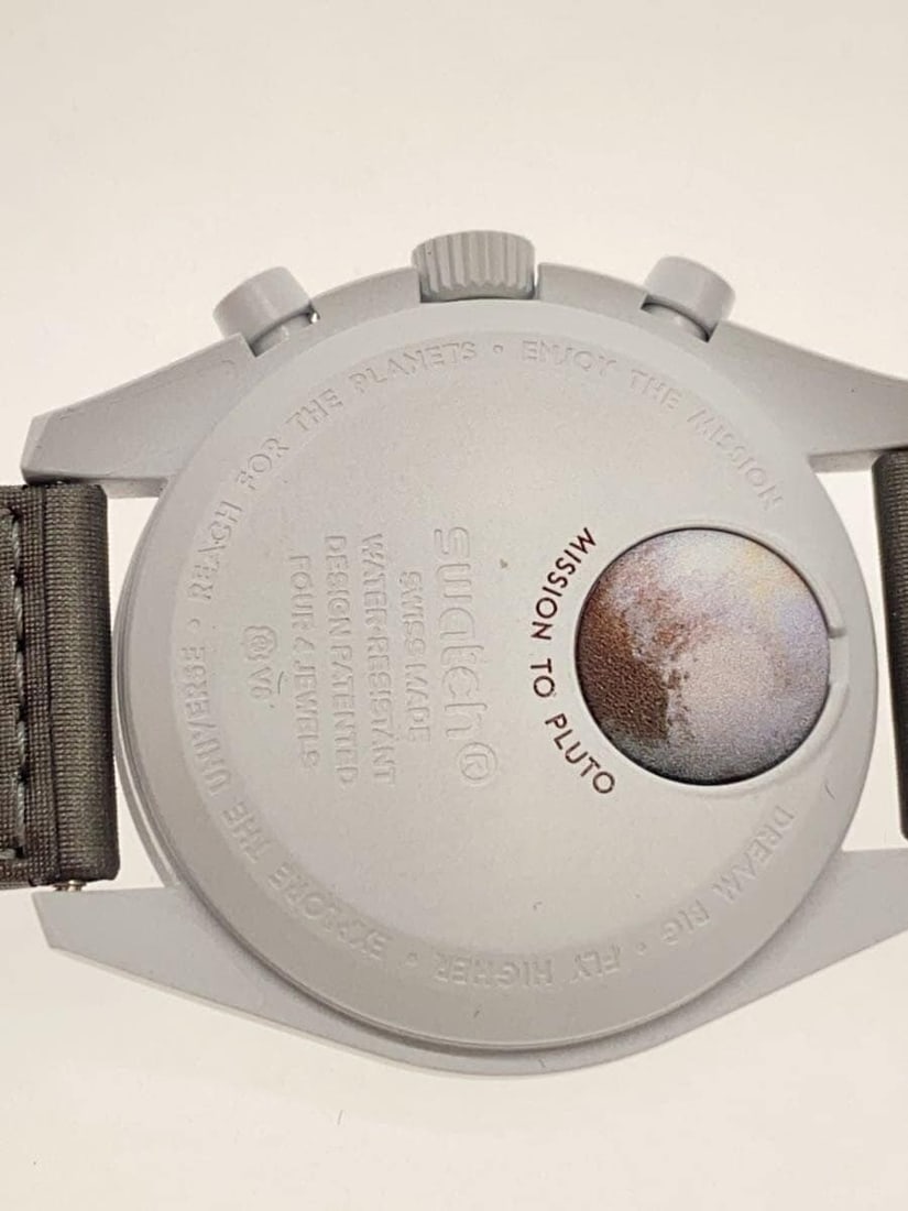 OMEGAxSWATCH Pluto Quartz Men s Wristwatch - 3
