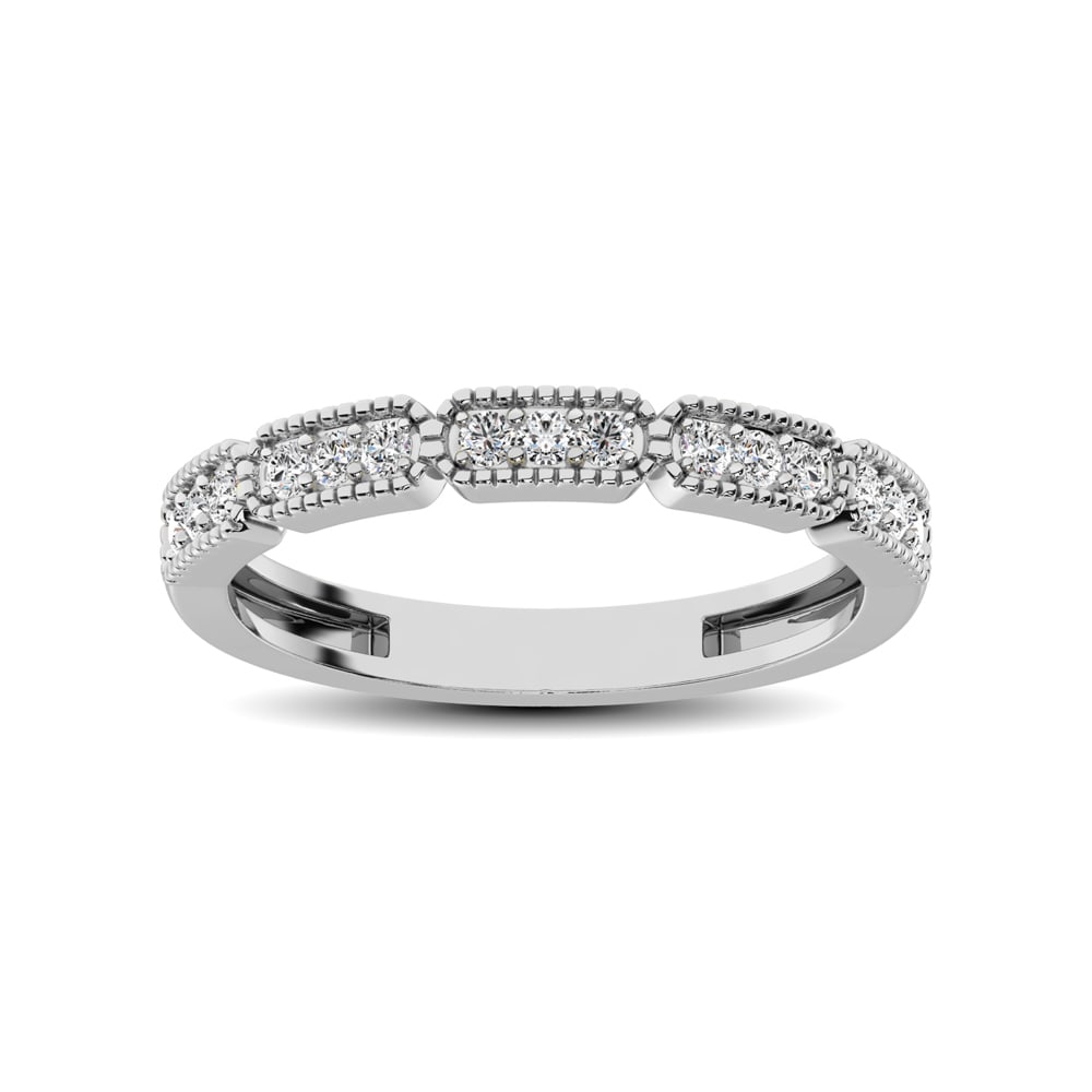 14K White Gold 1/5 Ct.tw Diamond Band (1 of 4)