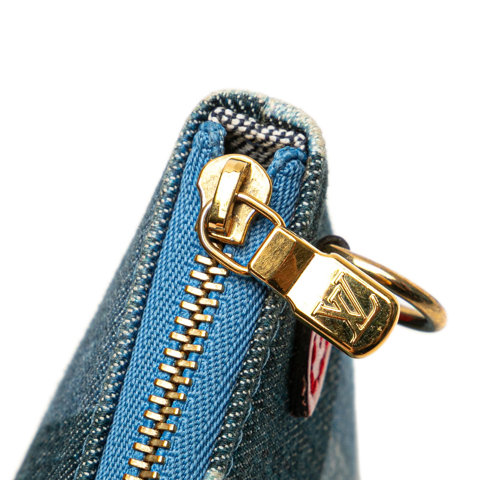 Louis Vuitton Monogram Denim Patchwork Neverfull MM Bag - 9