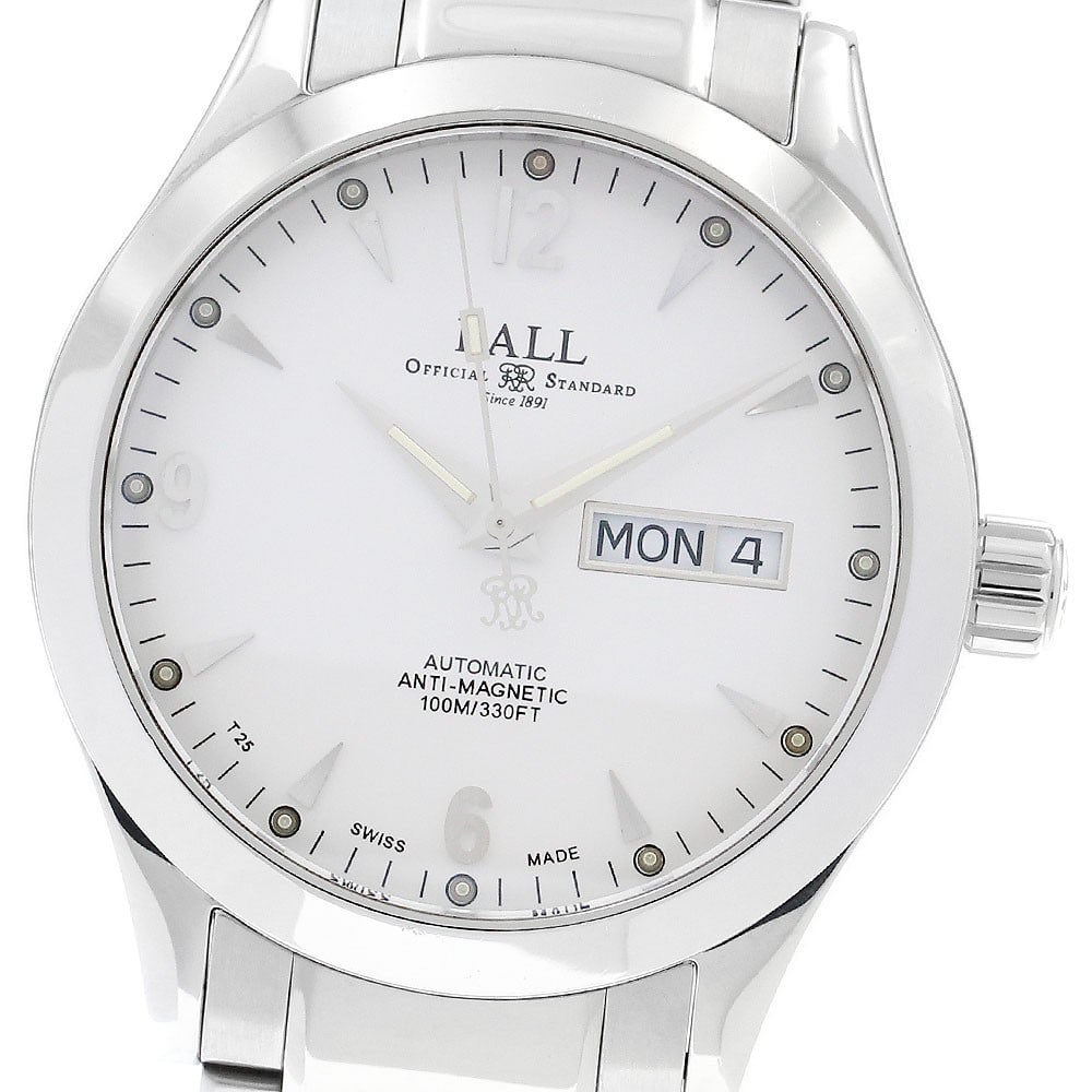 BALLWATCH Engineer II automatic day-date stainless steel men's wristwatch (1 of 6)