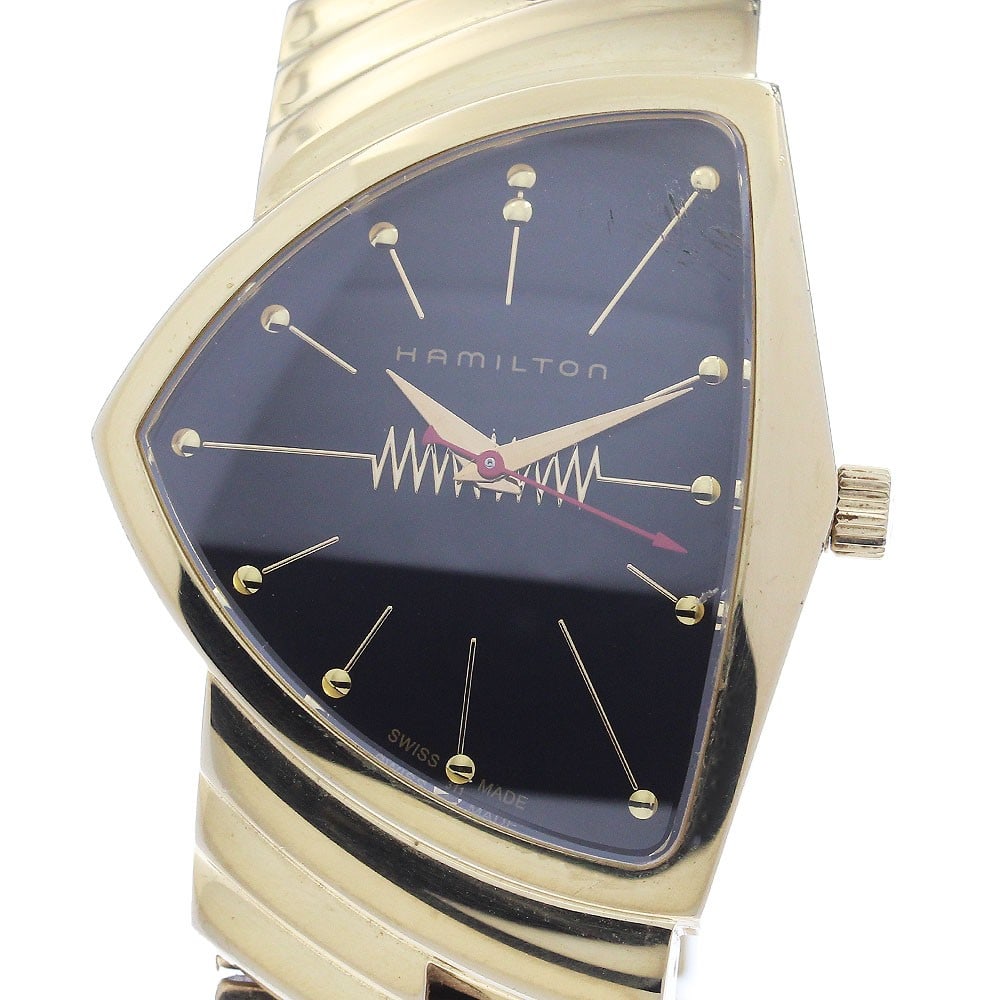 Hamilton Ventura Elvis 75th Anniversary Quartz Men's Watch H244710 (1 of 5)