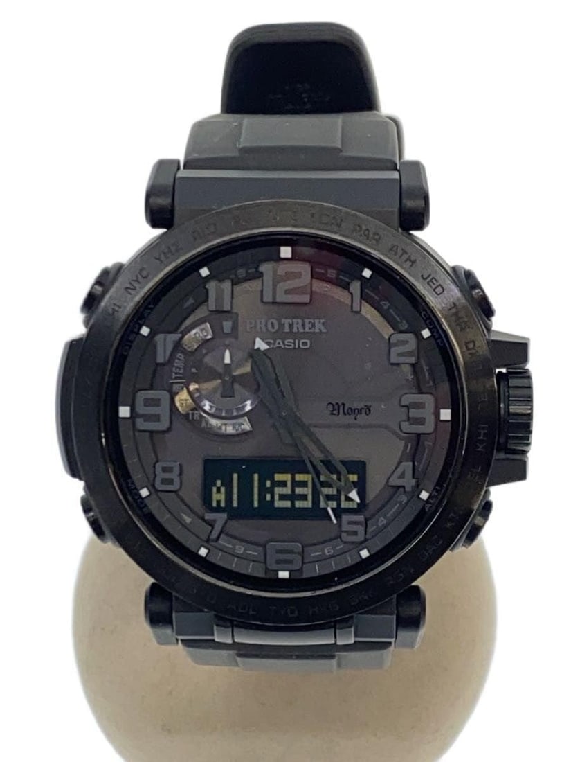Casio Pro Trek PRW-6600MO-1JR Black Men's Wristwatch: Casio Pro Trek PRW-6600MO-1JR Black Men's Wristwatch This CASIO PROTREK PRW-6600MO-1JR men's wristwatch features a black case and band, designed for durability and functionality. Made in Japan, this p