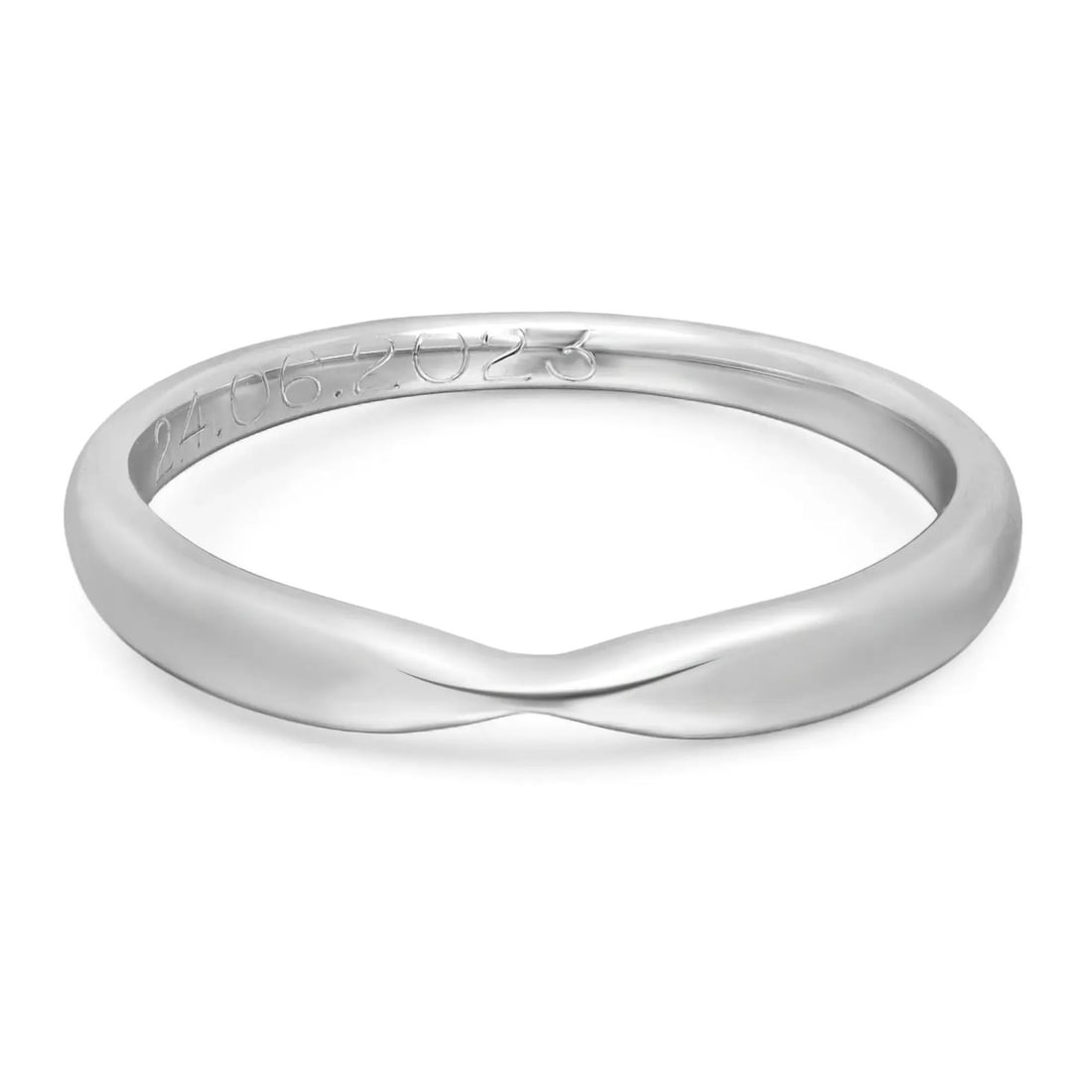 Tiffany & Co. Harmony Platinum Men's Band Ring 3mm Size 10 (1 of 5)