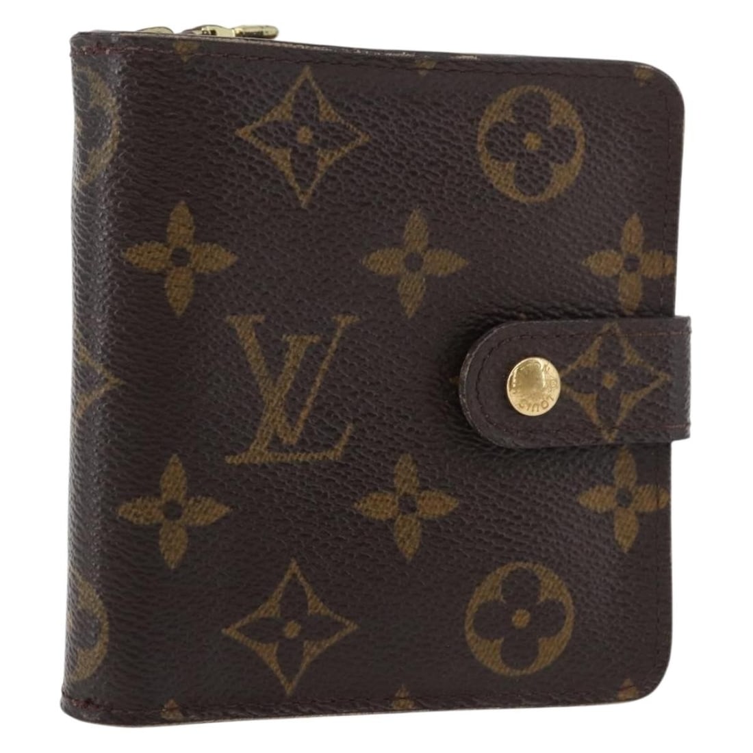 Louis Vuitton M61667 Monogram Canvas Compact Zip Wallet (1 of 18)
