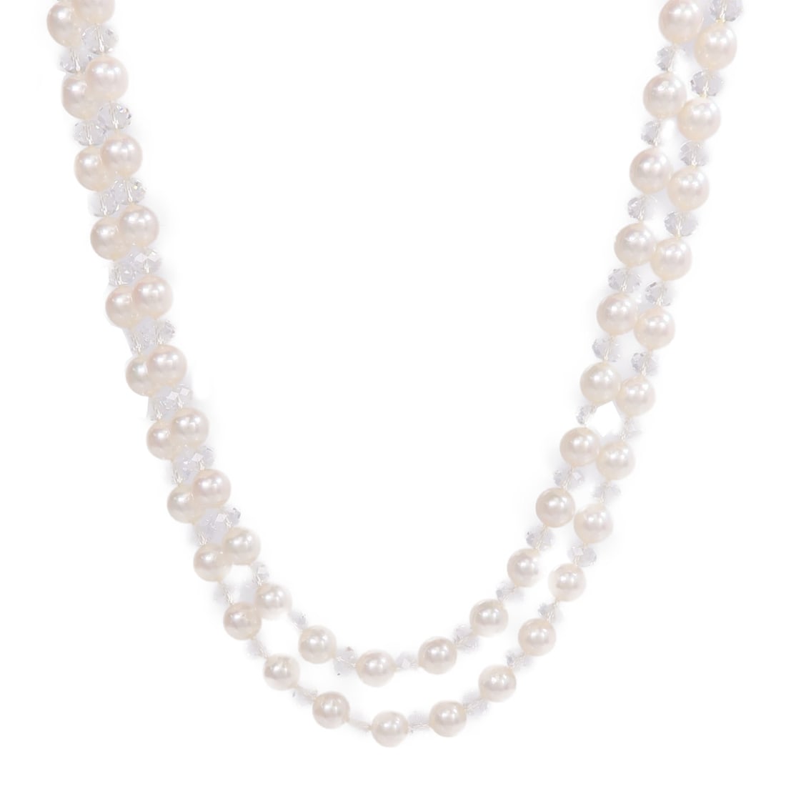 TASAKI White Pearl Women Necklace: TASAKI White Pearl Women Necklace This TASAKI necklace features elegant white pearls, designed for women. The necklace is crafted with materials and metal classified as 'other' and showcases a classic