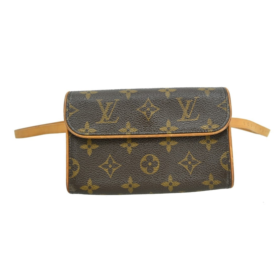Louis Vuitton Monogram Pochette Florentine Small Canvas Bum Bag M51855: Louis Vuitton Monogram Pochette Florentine Small Canvas Bum Bag M51855 This Louis Vuitton Pochette Florentine bum bag showcases the iconic monogram canvas leather exterior with a brown adjustable leat