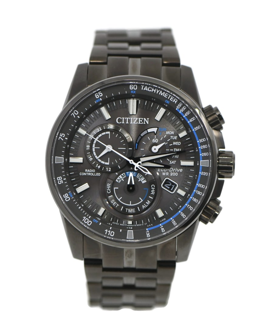 Citizen PCAT Men's Stainless Steel Analog Wristwatch CB5887: Citizen PCAT Men's Stainless Steel Analog Wristwatch CB5887 This Citizen PCAT wristwatch features a 43mm stainless steel case and matching stainless steel band, offering a durable and stylish design. 