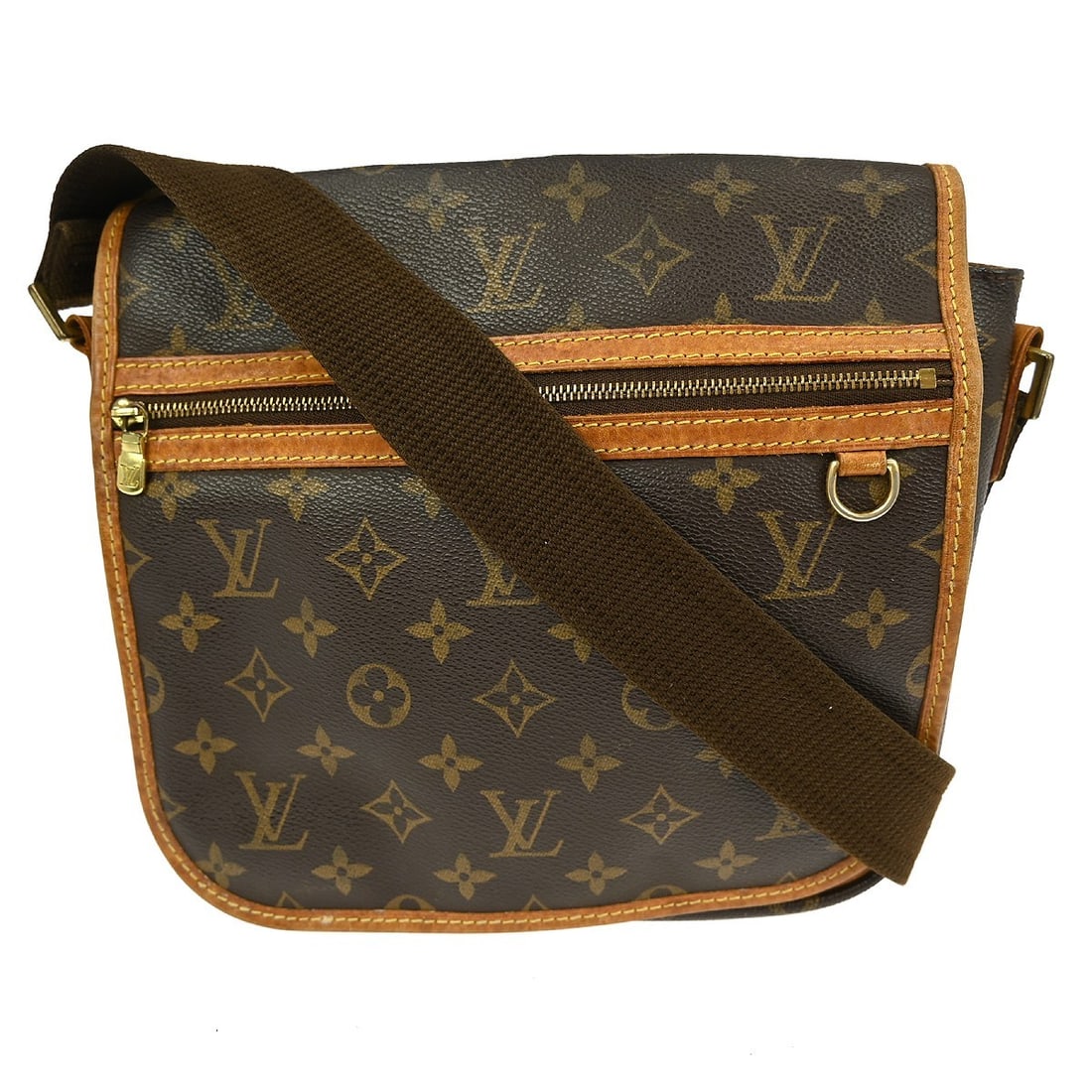 Louis Vuitton Bosphore PM Monogram Canvas Messenger Crossbody Bag M40106: Louis Vuitton Bosphore PM Monogram Canvas Messenger Crossbody Bag M40106 This Louis Vuitton Bosphore PM messenger bag features the iconic monogram canvas leather exterior with a brown canvas lining. D