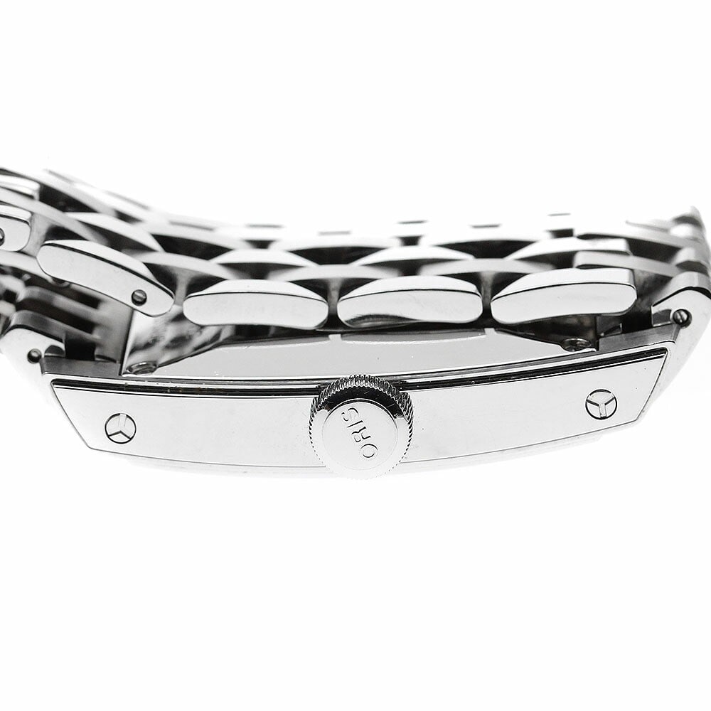 ORIS Rectangular Automatic Date Wristwatch 7657 Stainless Steel - 4