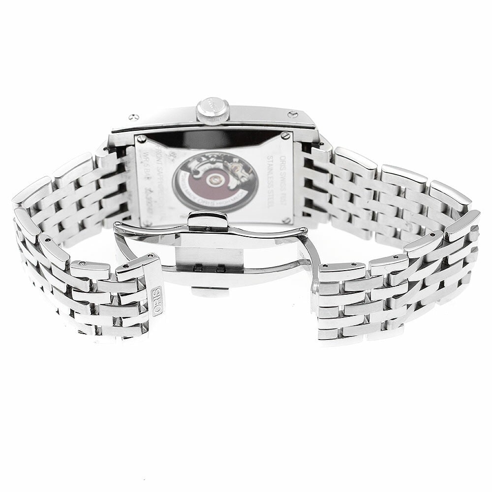 ORIS Rectangular Automatic Date Wristwatch 7657 Stainless Steel - 5