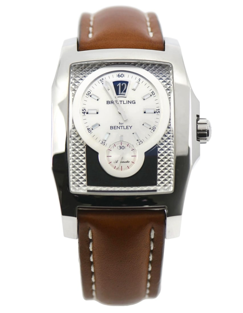 Breitling Bentley Flying B Automatic Steel Wristwatch A28362 Box Papers (1 of 5)