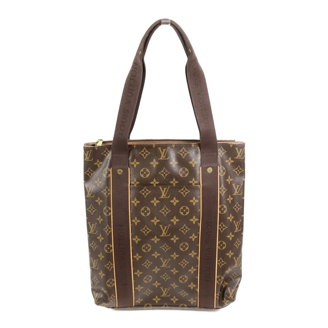Louis Vuitton Monogram Brown PVC Tote Cabas Beaubourg M53013 GHW (1 of 16)
