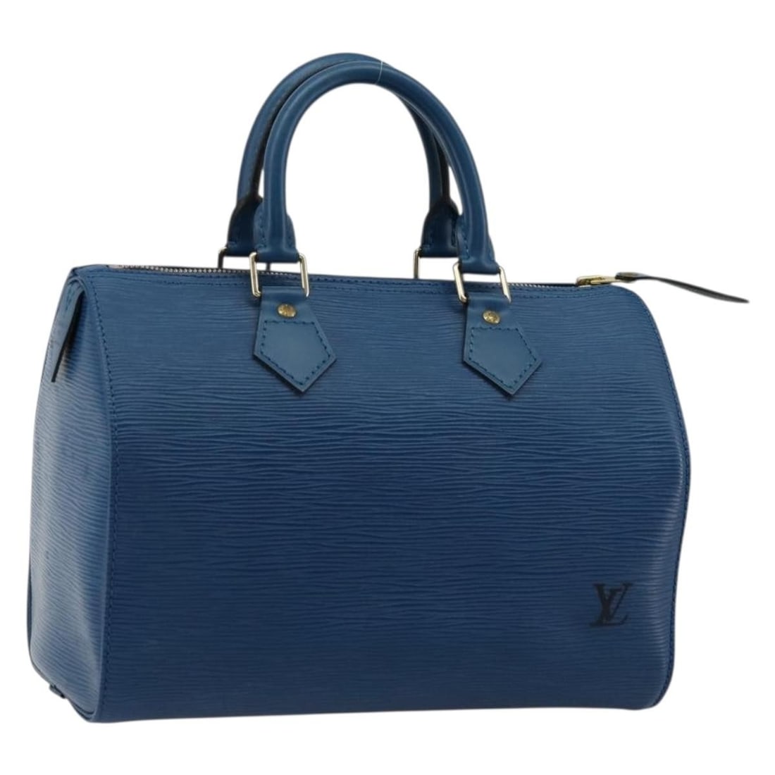 Louis Vuitton Epi Leather Speedy 25 Toledo Blue Handbag (1 of 18)