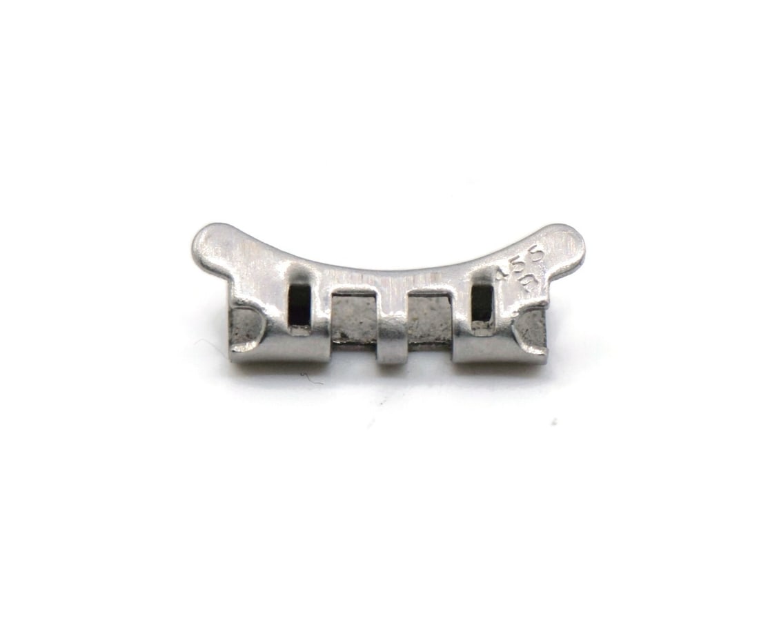 Rolex 455B Authentic Stainless Steel 13mm Band Link: Rolex 455B Authentic Stainless Steel 13mm Band Link Enhance your Rolex watch with this authentic Rolex 455B Stainless Steel End Link, designed specifically for the Rolex 455B model. Crafted from high-