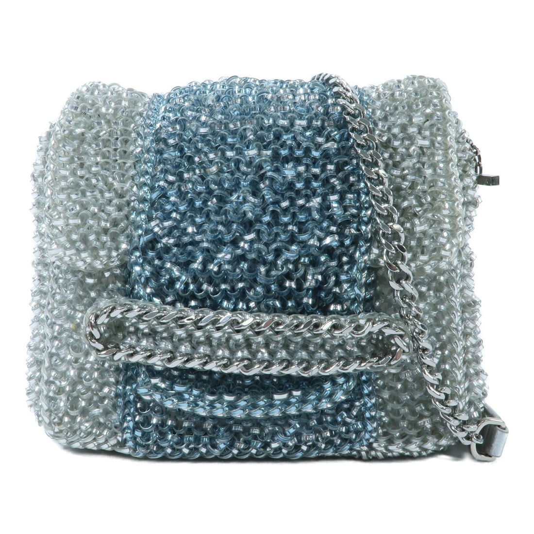 ANTEPRIMA Blue PVC Chain Shoulder Bag (1 of 12)