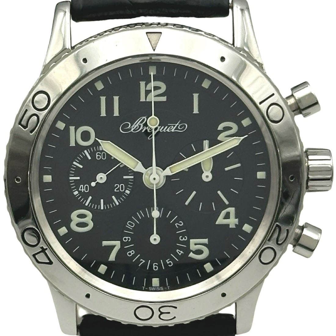 Breguet Aeronavale Type XX Stainless Steel Chronograph Men's Watch (1 of 13)