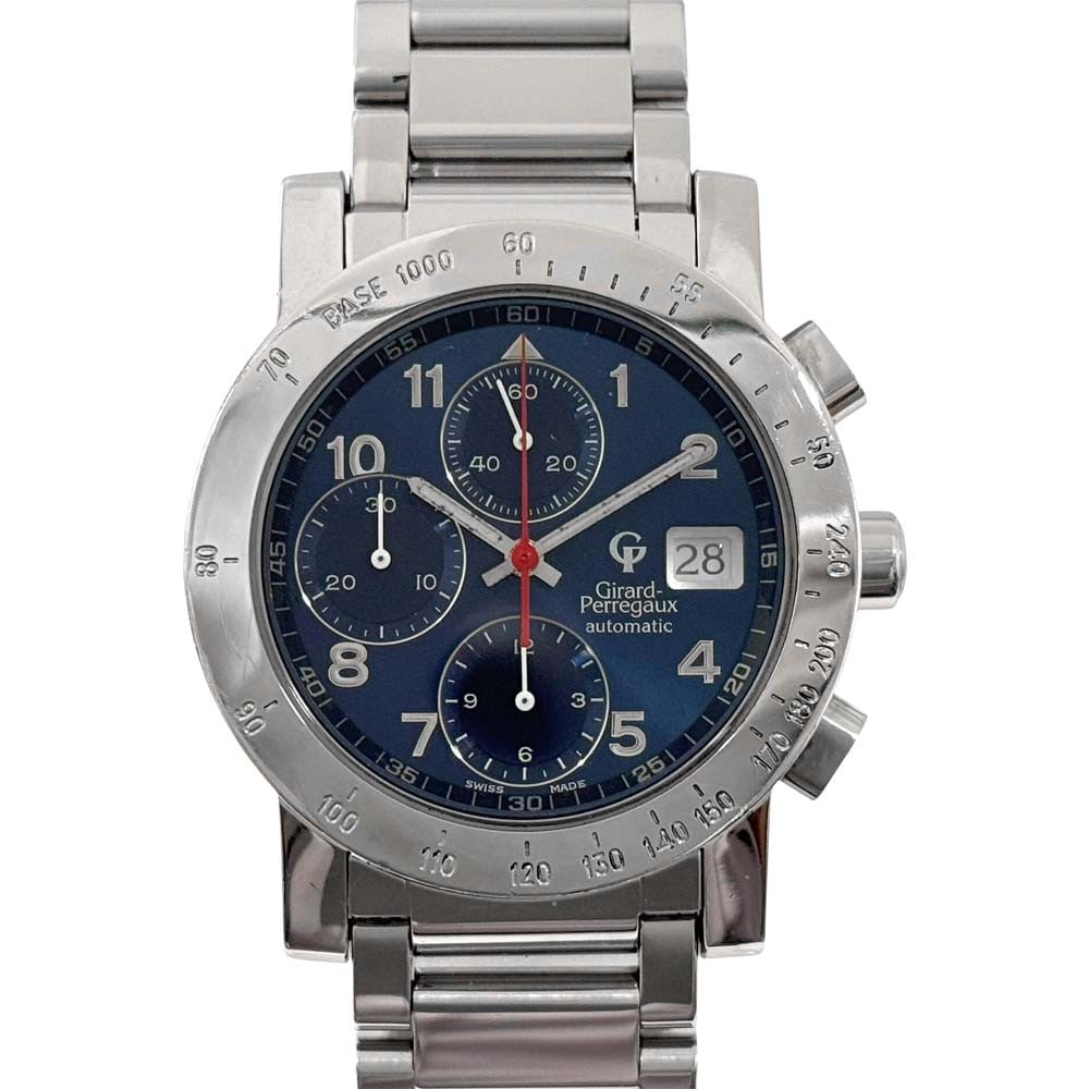 Girard Perregaux GP7000 Automatic Chronograph Date Steel Men's Wristwatch (1 of 15)
