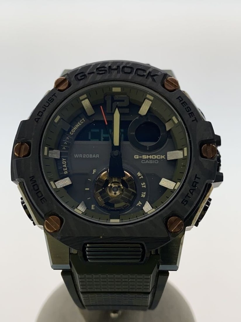 Casio G Shock GST B300XB 1A3JF Black Men's Wristwatch: Casio G Shock GST B300XB 1A3JF Black Men's Wristwatch This is a CASIO G-SHOCK GST-B300XB-1A3JF men's wristwatch featuring a black case and band. The watch is pre-owned and graded as B, showing slight 