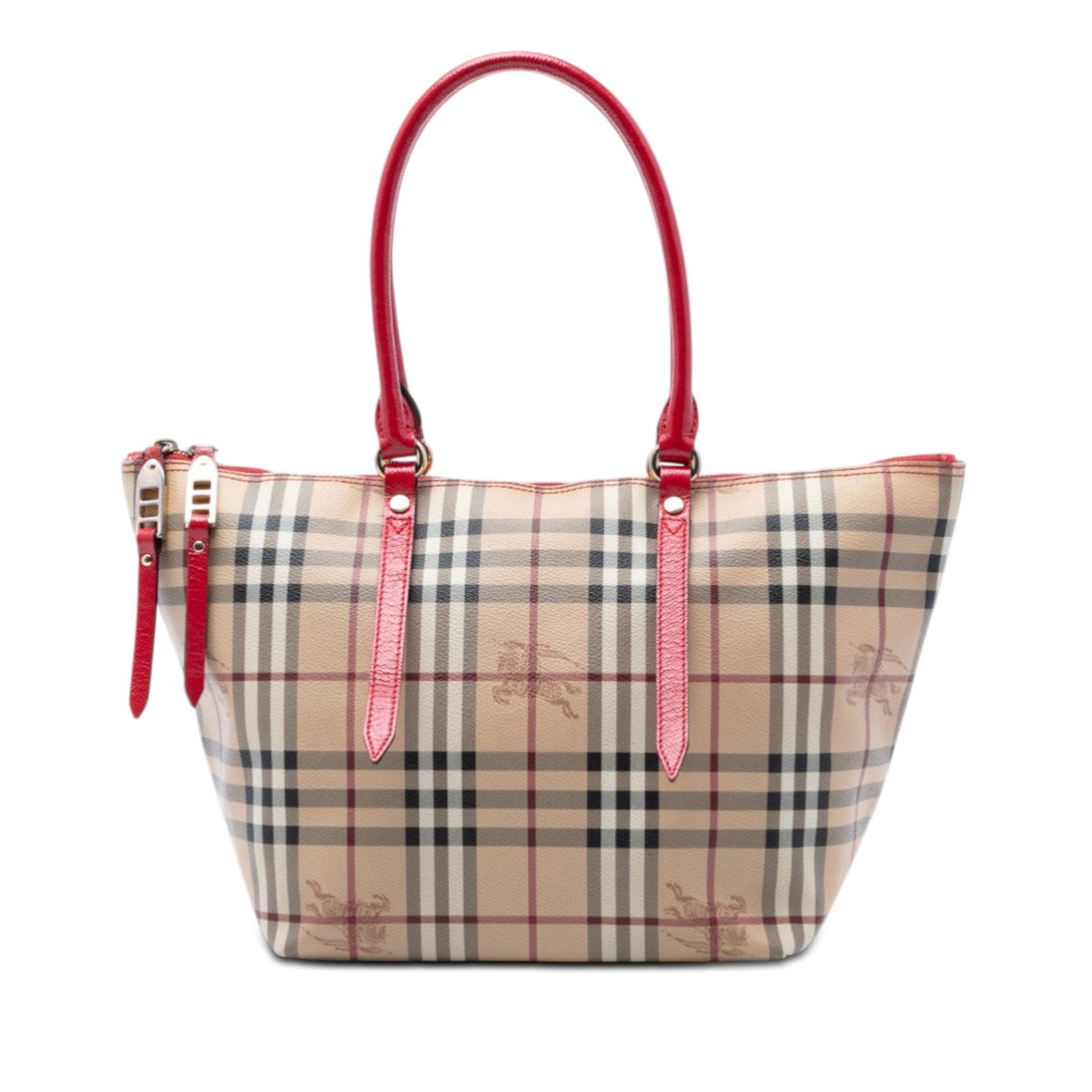 Small Salisbury Tote in Haymarket Check Coated Canvas by Burberry (1 of 7)