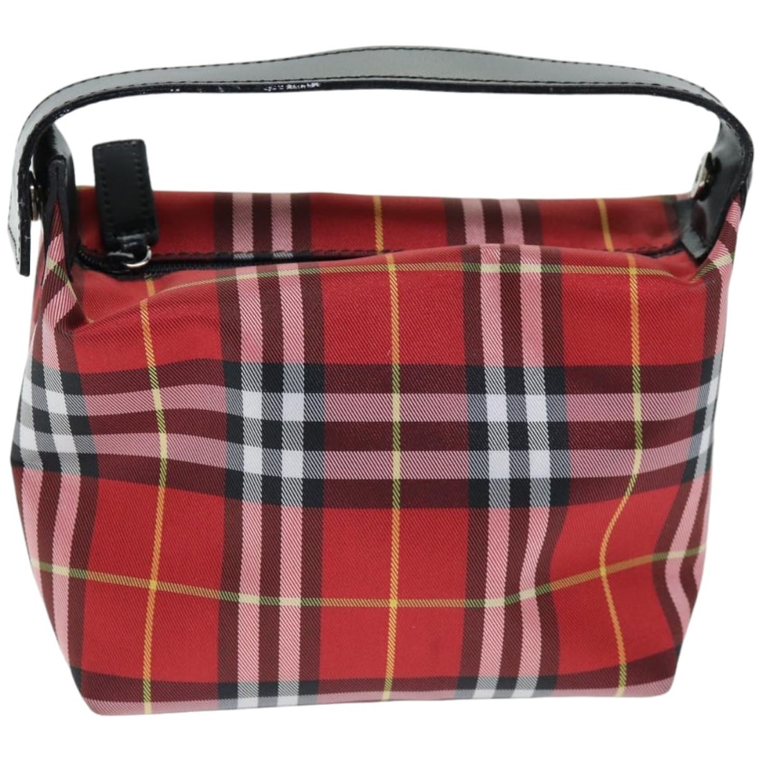 Red Nova Check Nylon Pochette Bag by Burberry (1 of 18)