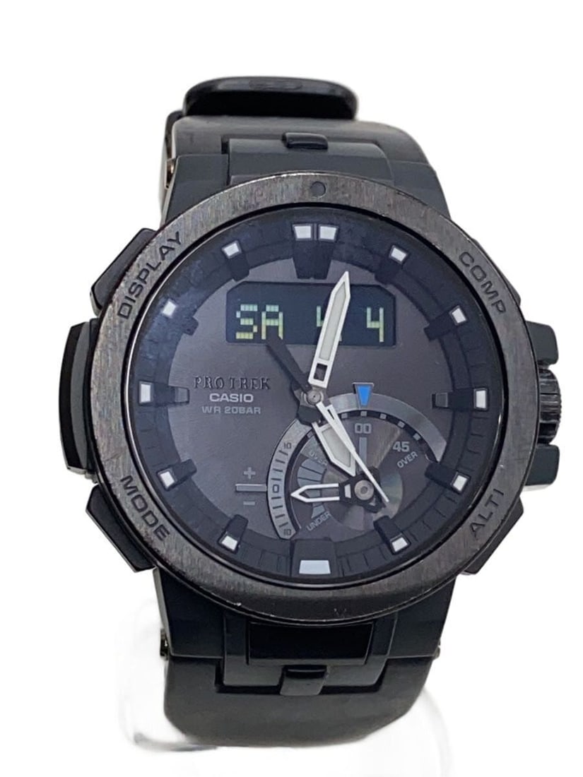 Casio ProTrek RW-7000 Black Rubber Wristwatch: Casio ProTrek RW-7000 Black Rubber Wristwatch This CASIO PROTREC RW-7000 men's wristwatch features a black rubber band and case. Made in Japan, the watch is designed for durability and everyday wear. 