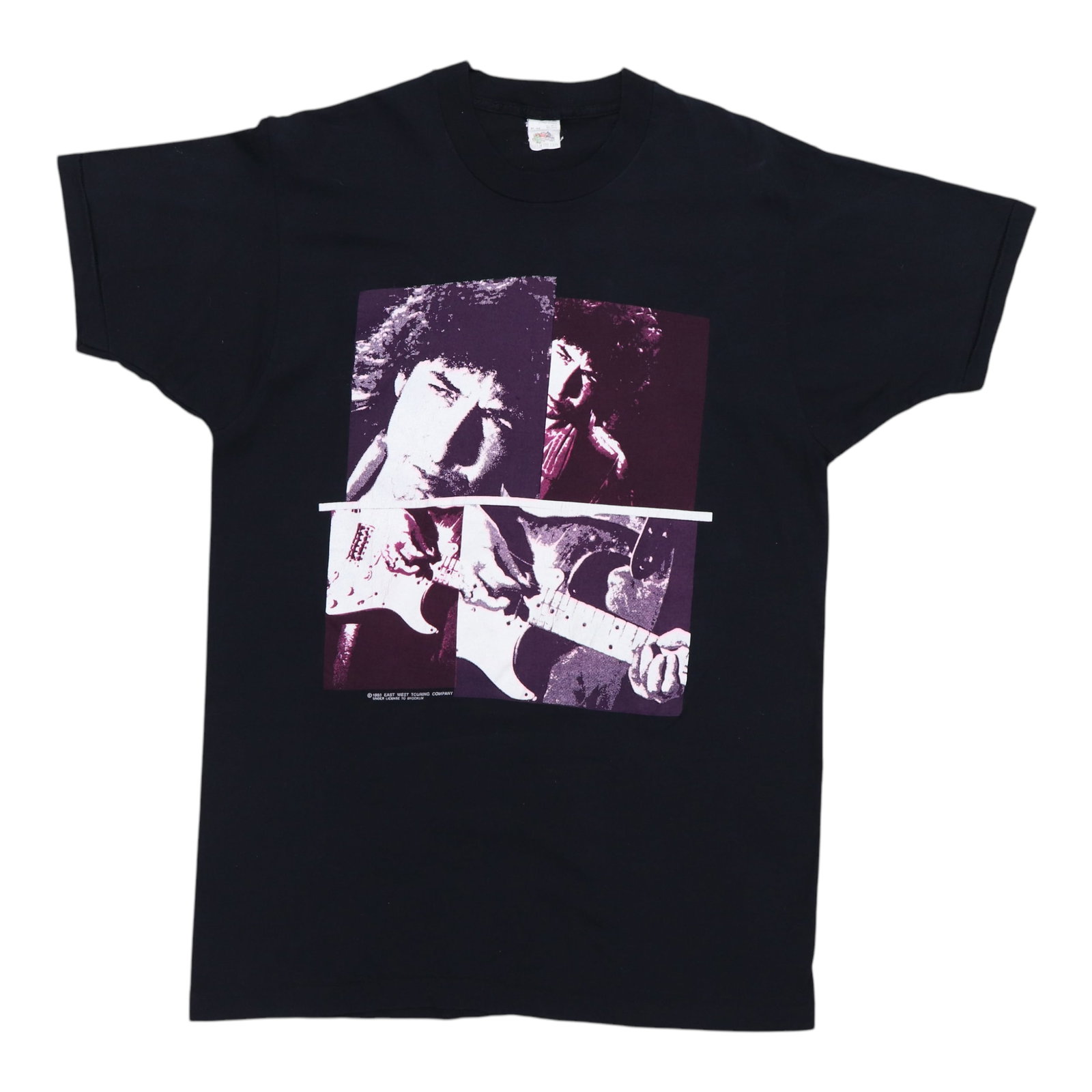 Vintage 1990 Bob Dylan Concert T-Shirt Black XL 100 Percent Cotton: Vintage 1990 Bob Dylan Concert T-Shirt Black XL 100 Percent Cotton This is an original vintage 1990 Bob Dylan Tour Shirt featuring both front and back graphics. The shirt is made of 100% cotton in bla