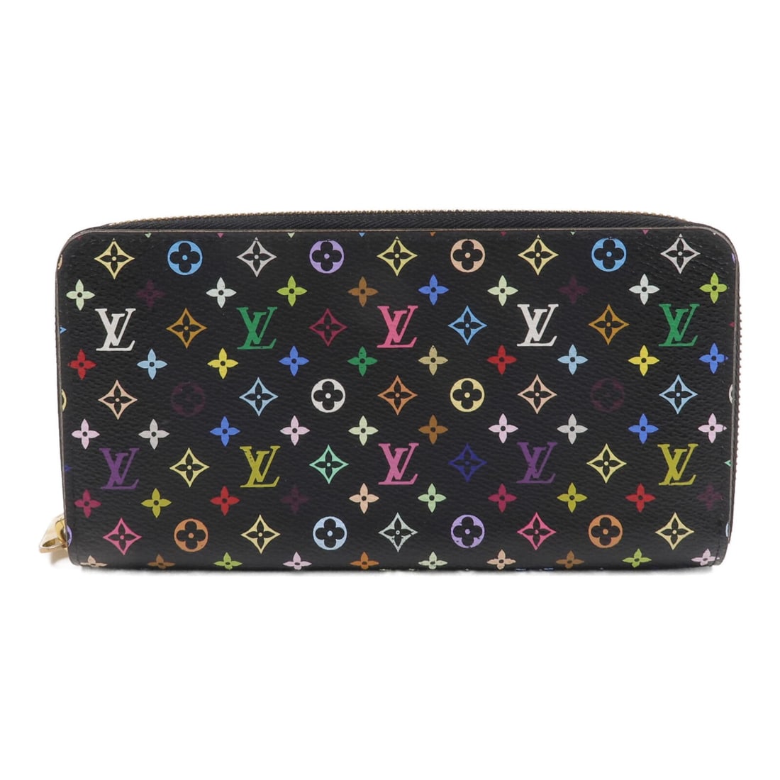 Louis Vuitton Monogram Multicolore Black Zippy Long Wallet GHW: Louis Vuitton Monogram Multicolore Black Zippy Long Wallet GHW This Louis Vuitton Zippy Wallet features the iconic Monogram Multicolore pattern on black PVC coated canvas. Designed as an around long w