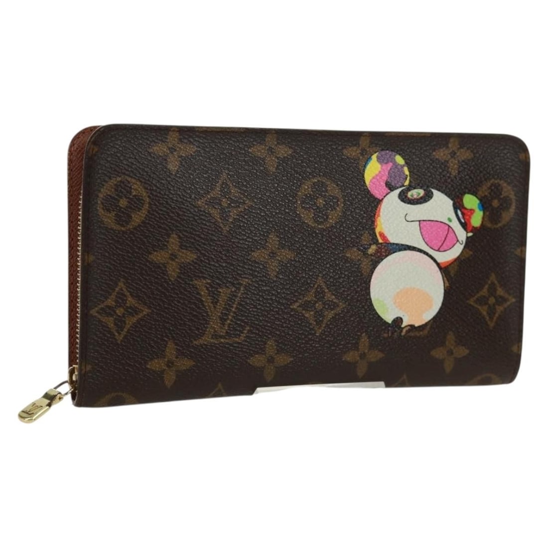 Louis Vuitton Panda Monogram Canvas Long Zip Wallet M61729 with Dust Bag (1 of 18)
