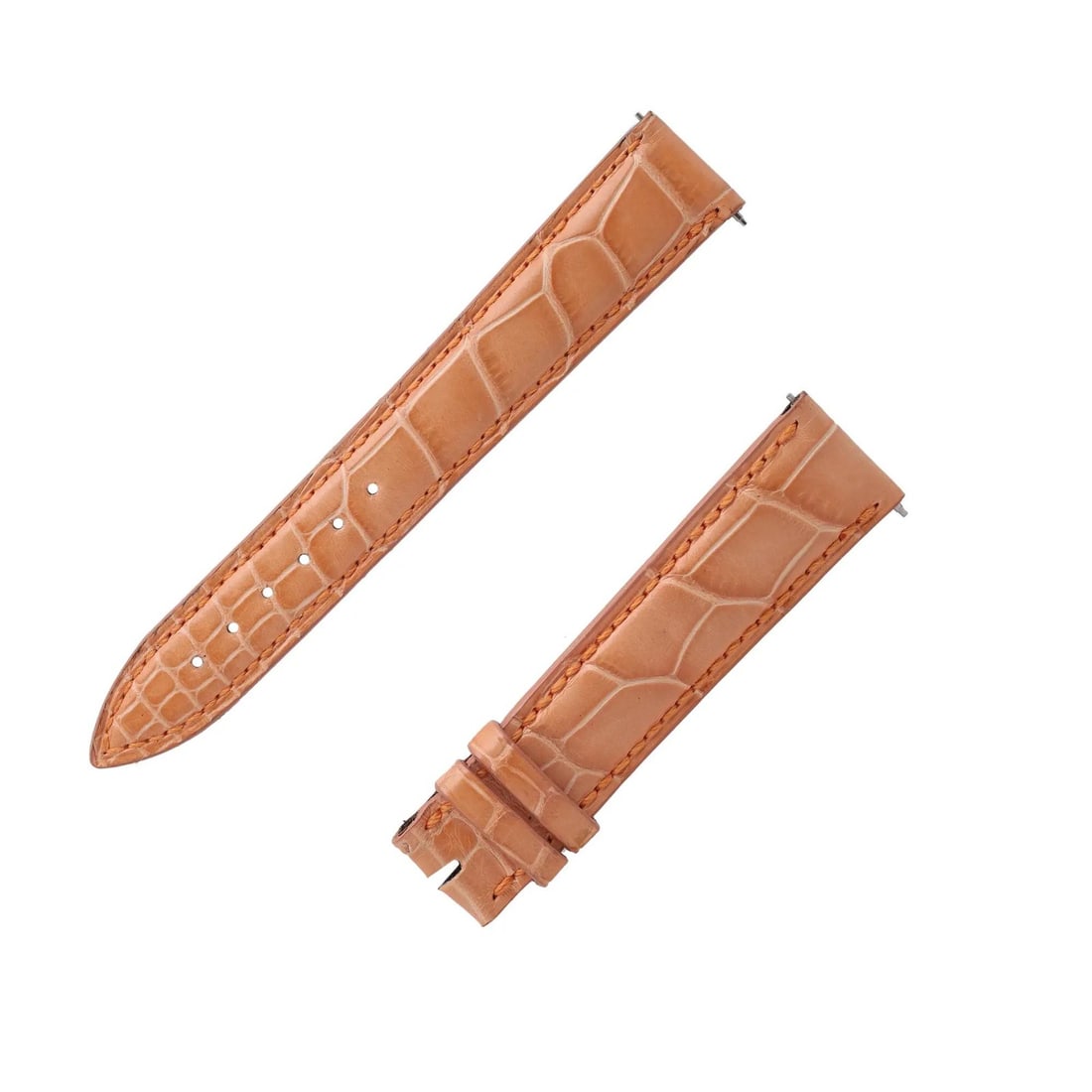 Franck Muller Tan Leather Watch Band 16mm x 14mm Luxury Strap (1 of 2)
