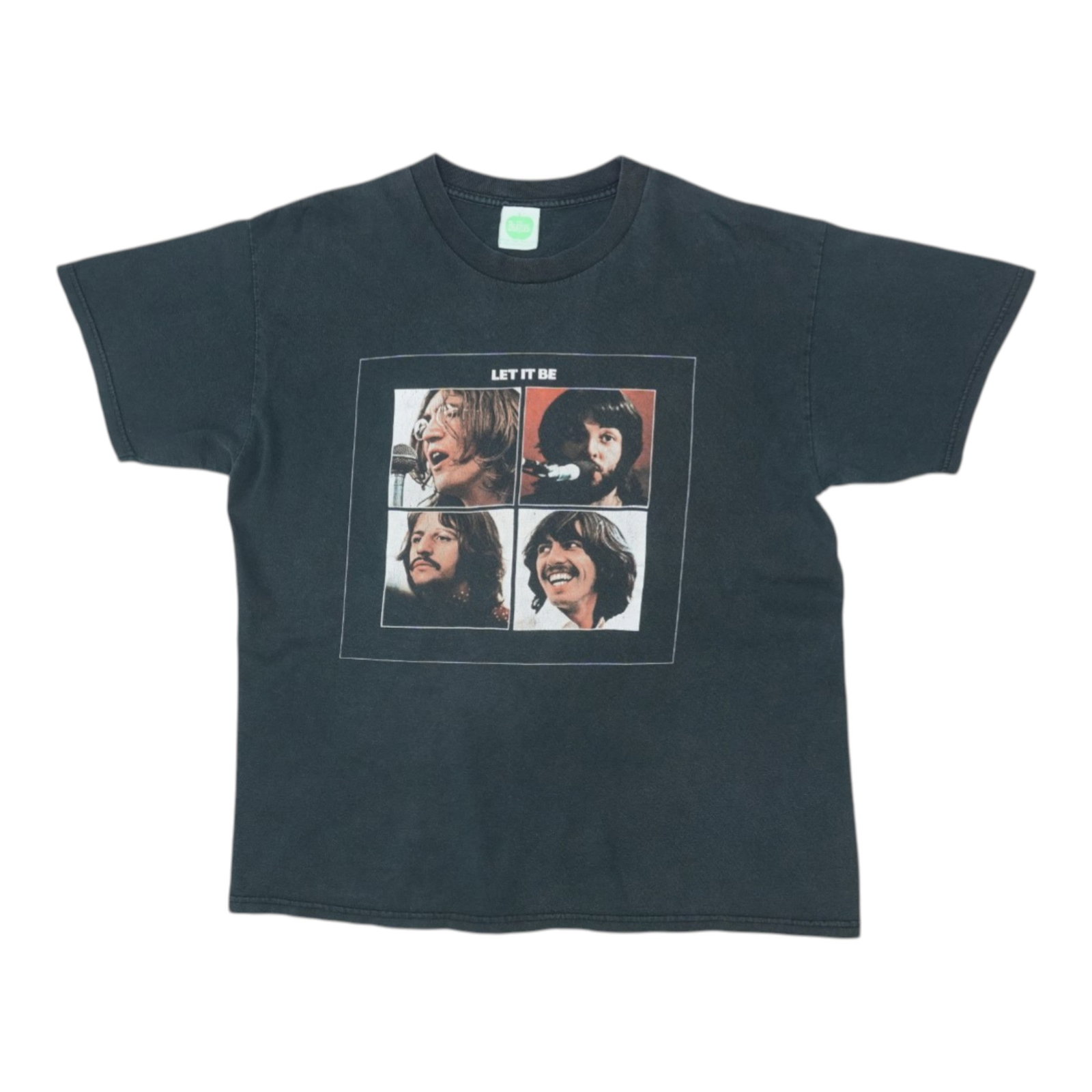 Vintage 2005 Black Cotton Beatles Let It Be Large Shirt: Vintage 2005 Black Cotton Beatles Let It Be Large Shirt This is an original vintage 2005 The Beatles "Let It Be" shirt made from 100% cotton. The shirt is black in color and features no graphics on th