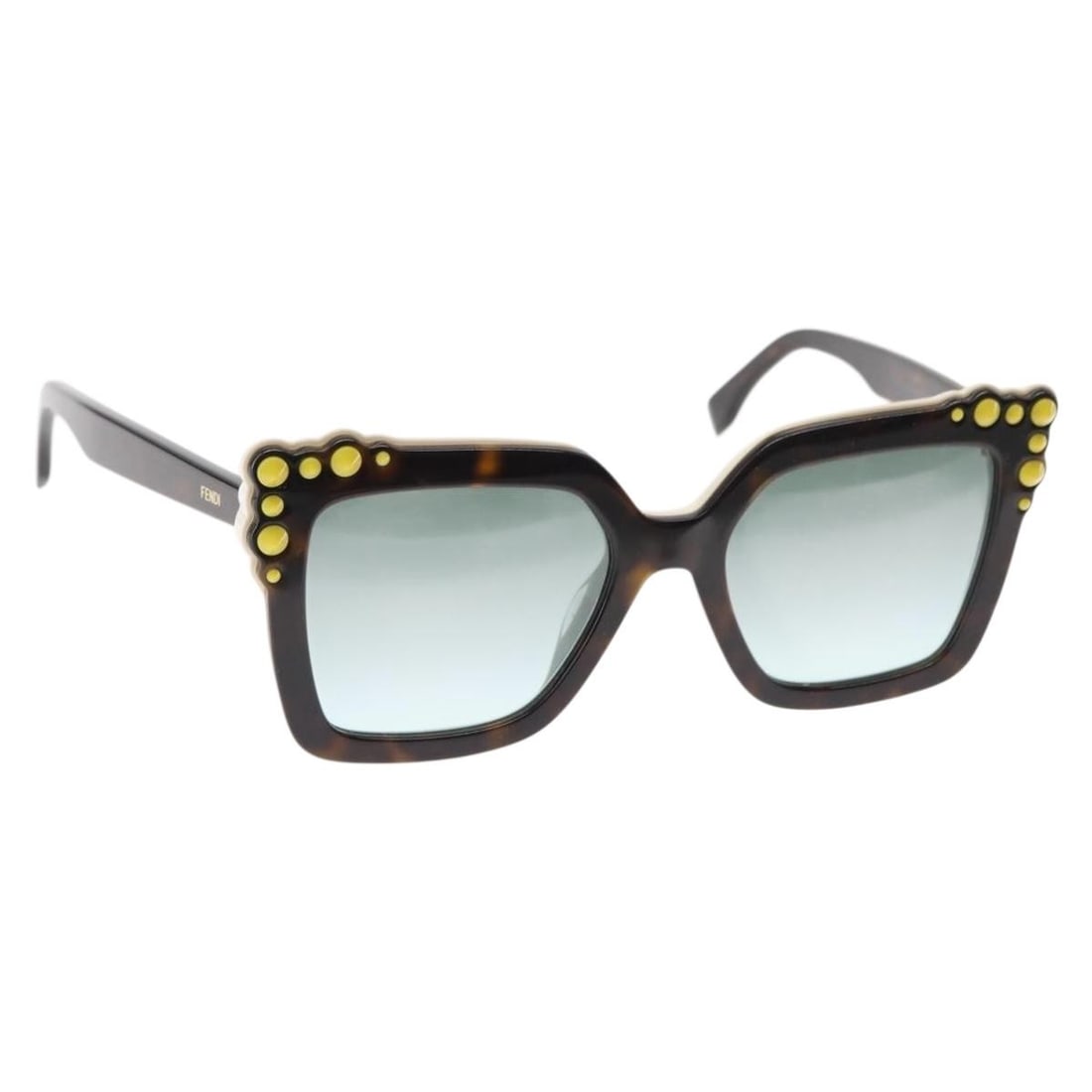 Authentic FENDI C9KEQ Brown Plastic Sunglasses Made in Italy (1 of 11)