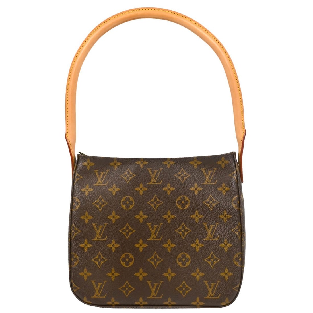 Louis Vuitton Monogram Looping MM Shoulder Bag M51146 Vintage: Louis Vuitton Monogram Looping MM Shoulder Bag M51146 Vintage Introducing the Louis Vuitton Monogram Looping MM Handbag, a stylish and practical accessory for casual occasions. This medium-sized shoul