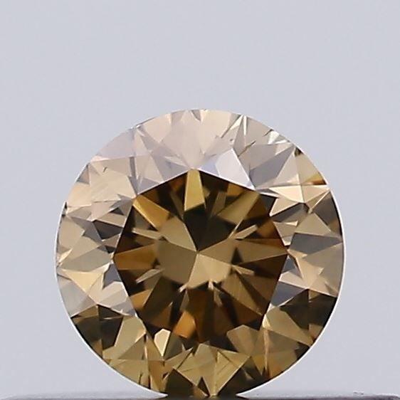 Loose Diamond - ROUND 0.27ct Fancy Brown VS1: Loose Diamond - ROUND 0.27ct Fancy Brown VS1 Source: Natural Shape: ROUND Carats: 0.27 Color: Fancy Brown Certification: NONE Video: