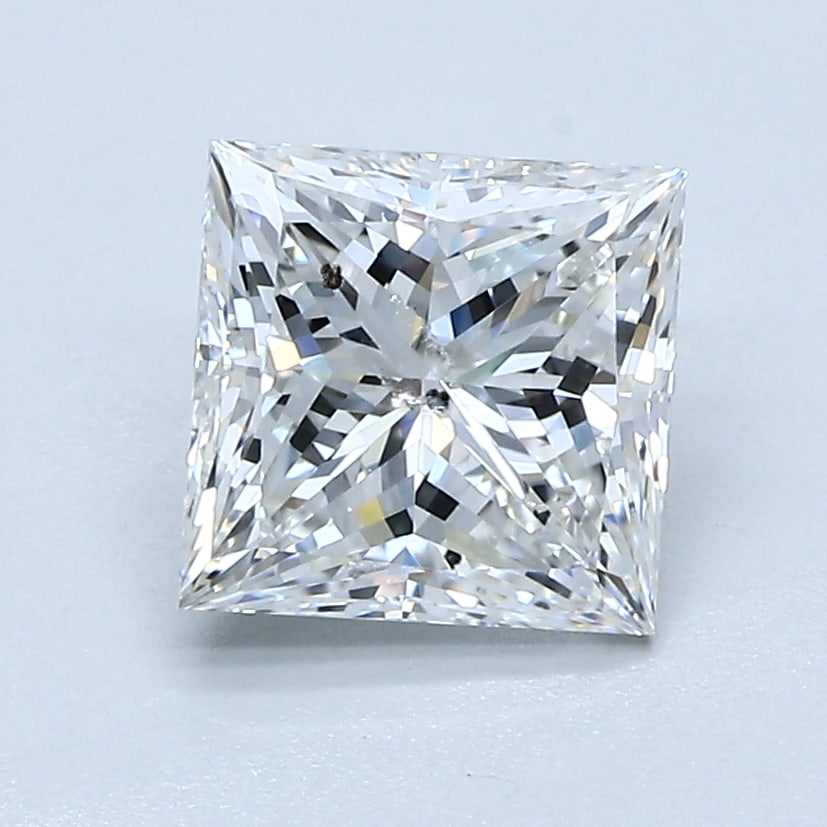 Loose Diamond - PRINCESS 1.8ct F SI2: Loose Diamond - PRINCESS 1.8ct F SI2 Source: Natural Mined Diamond Shape: PRINCESS Carats: 1.8 Color: F Clarity: SI2 Certification: GIA Condition: Pre-Owned PLEASE NOTE: Framed, Large, or heavy items 