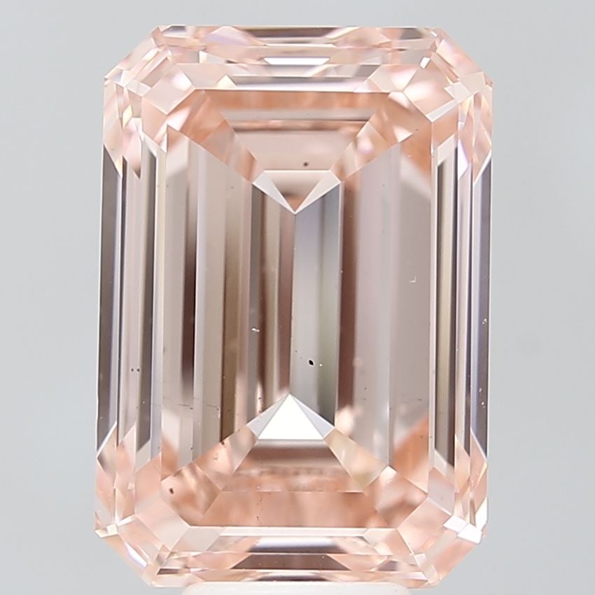 Loose Diamond - EMERALD 10.05ct Fancy Vivid Pink VS2: Loose Diamond - EMERALD 10.05ct Fancy Vivid Pink VS2 Source: This is a real non-mined Diamond that has been grown in a lab Shape: EMERALD Carats: 10.05 Color: Fancy Vivid Pink Certification: IGI Video