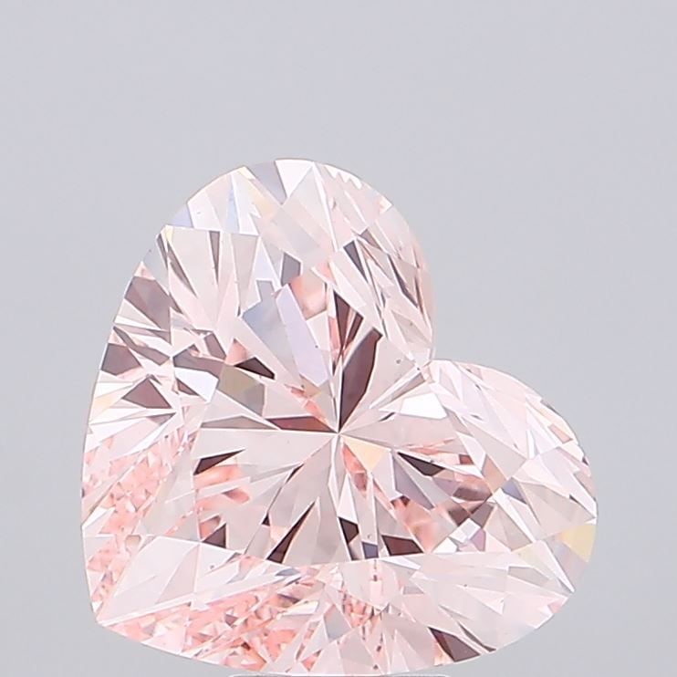 Loose Diamond - HEART 8.04ct Fancy Intense Pink VS2: Loose Diamond - HEART 8.04ct Fancy Intense Pink VS2 Source: This is a real non-mined Diamond that has been grown in a lab Shape: HEART Carats: 8.04 Color: Fancy Intense Pink Certification: IGI Video: