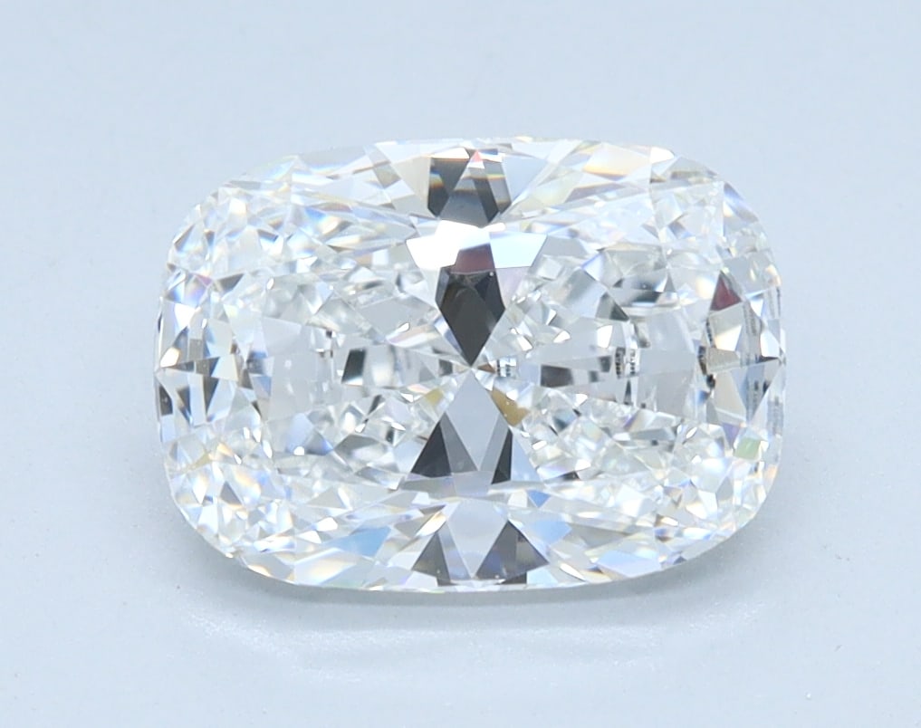 Loose Diamond - CUSHION 1.61ct D VVS2: Loose Diamond - CUSHION 1.61ct D VVS2 Source: This is a real non-mined Diamond that has been grown in a lab Shape: CUSHION Carats: 1.61 Color: D Clarity: VVS2 Certification: IGI Condition: Pre-Owned P