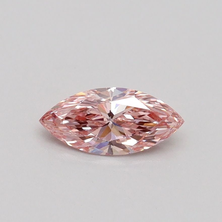 Loose Diamond - MARQUISE 0.4ct Fancy Intense Pink VVS2: Loose Diamond - MARQUISE 0.4ct Fancy Intense Pink VVS2 Source: This is a real non-mined Diamond that has been grown in a lab Shape: MARQUISE Carats: 0.4 Color: Fancy Intense Pink Certification: IGI Vi