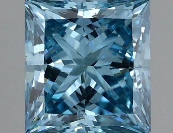Loose Diamond - PEAR 0.51ct Fancy Vivid Blue VS2: Loose Diamond - PEAR 0.51ct Fancy Vivid Blue VS2 Source: This is a real non-mined Diamond that has been grown in a lab Shape: PEAR Carats: 0.51 Color: Fancy Vivid Blue Certification: IGI Video: