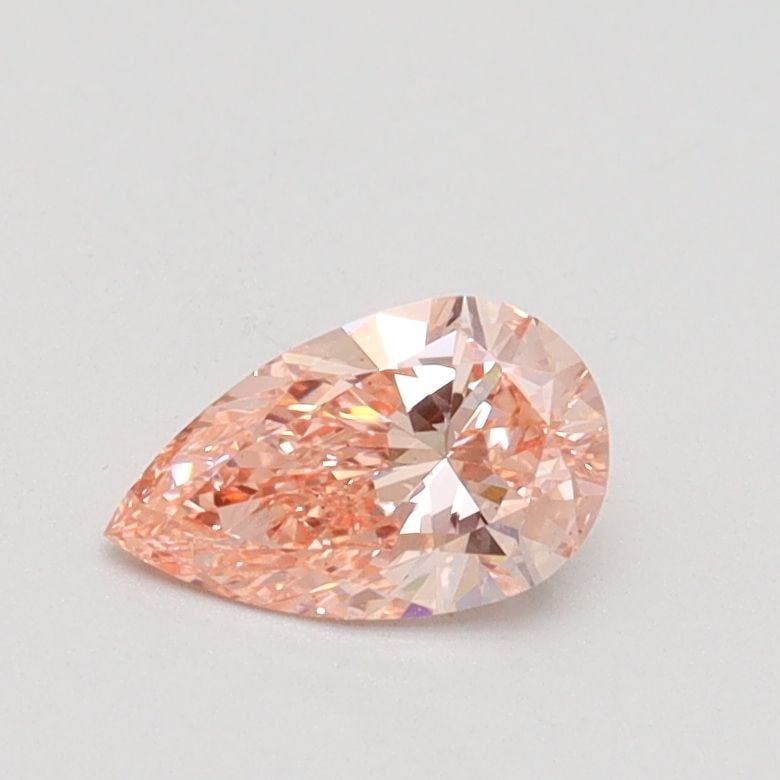Loose Diamond - PEAR 0.45ct Fancy Pink VS2: Loose Diamond - PEAR 0.45ct Fancy Pink VS2 Source: This is a real non-mined Diamond that has been grown in a lab Shape: PEAR Carats: 0.45 Color: Fancy Pink Certification: IGI Video: