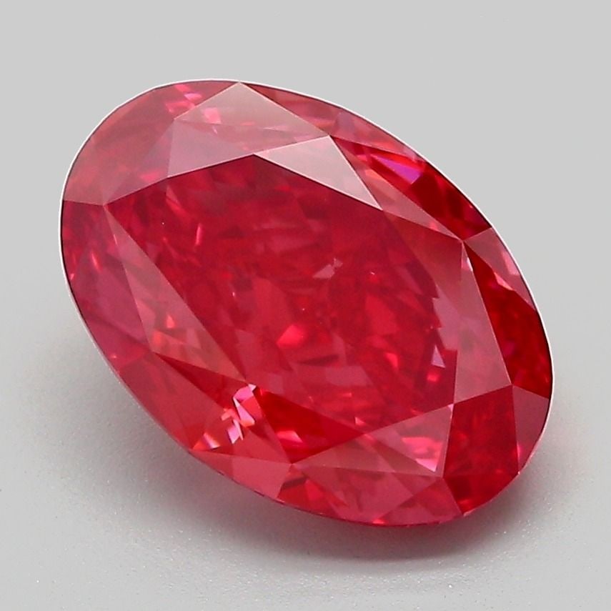 Loose Diamond - OVAL 3.07ct Fancy Vivid Pink VVS2: Loose Diamond - OVAL 3.07ct Fancy Vivid Pink VVS2 Source: This is a real non-mined Diamond that has been grown in a lab Shape: OVAL Carats: 3.07 Color: Fancy Vivid Pink Certification: IGI Video: