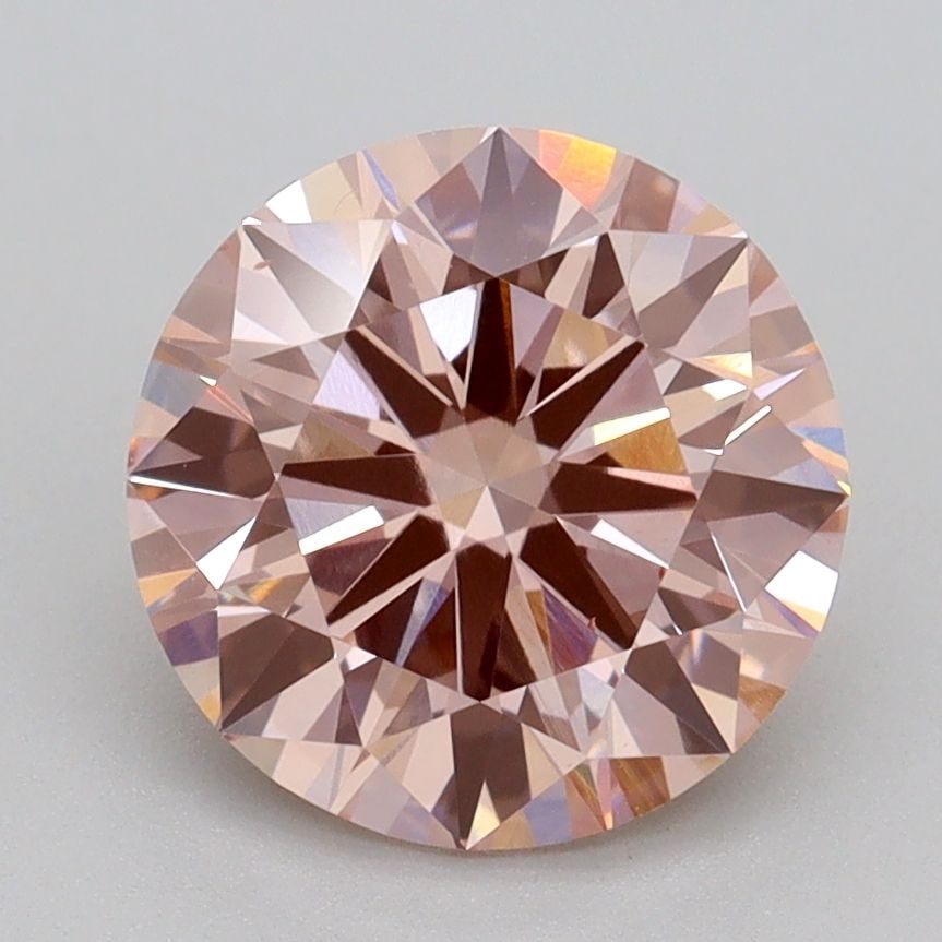 Ideal Loose Diamond - ROUND 2.65ct Fancy Intense Pink VS2: Ideal Loose Diamond - ROUND 2.65ct Fancy Intense Pink VS2 Source: This is a real non-mined Diamond that has been grown in a lab Shape: ROUND Carats: 2.65 Color: Fancy Intense Pink Certification: IGI