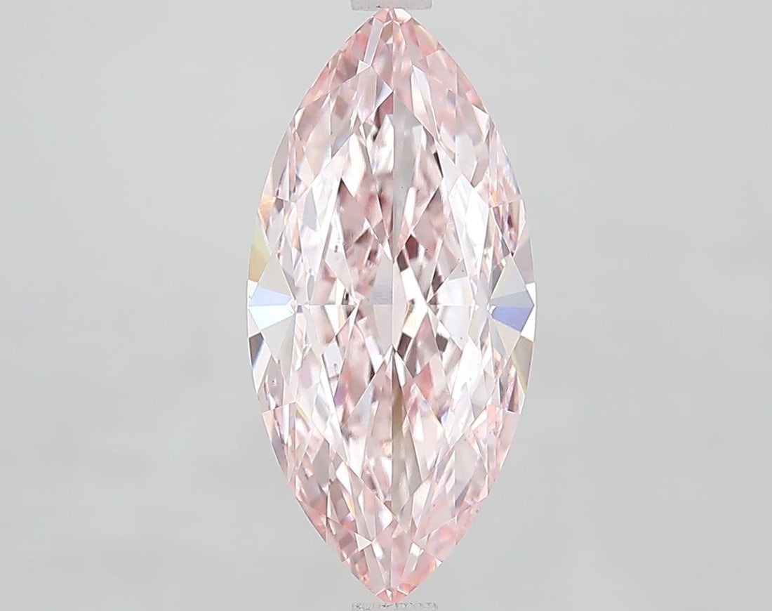 Loose Diamond - MARQUISE 4.1ct Fancy Intense Pink VS1 (1 of 1)